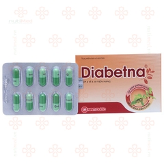 Viên tiểu đường Diabetna - Dây thìa canh- Hộp 40 Viên