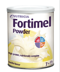 Sữa bột Fortimel Powder Vanilla 335g- cho suy nhược, kém hấp thu, phẫu thuật-HỖ TRỢ PHÍ SHIP TỚI 30K KHI MUA TỪ 2 LON- HSD: 7/2020