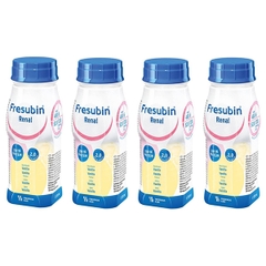 Sữa Fresubin Renal Vanilla 200ml lốc 4 chai- cho người bệnh thận-HỖ TRỢ PHÍ SHIP TỚI 30K KHI MUA TỪ 2 LỐC