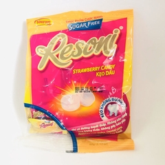 Kẹo dâu Resoni cho người tiểu đường - túi 60g