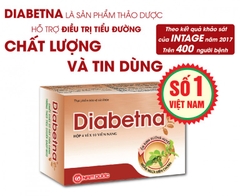 Viên tiểu đường Diabetna - Dây thìa canh- Hộp 40 Viên