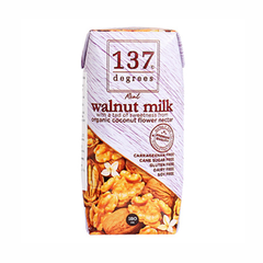 137 Degrees- Sữa hạt óc chó nguyên chất vỉ thùng 36 hộp x 180ml