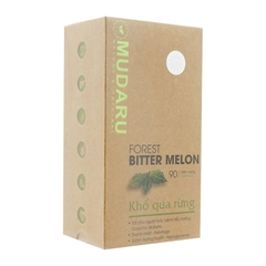 Viên uống khổ qua rừng Mudaru - Chai 90 viên nang-HỖ TRỢ PHÍ SHIP TỚI 25K KHI MUA TỪ 2 HỘP