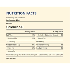 Bánh Quy Voortman Socola Với Hạt Hồ Đào Không Đường 227g - Sugar Free Pecan Chocolate Chip