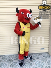 Mascot con trâu DHL