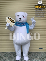 Mascot gấu Cool Fresh