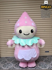 Mascot hơi bé dâu tây