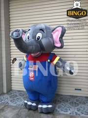 Mascot Hơi Con Voi