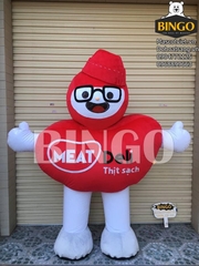 Mascot hơi MEAT Deli