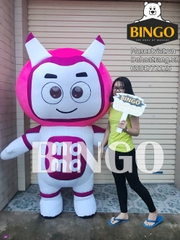 Mascot Hơi Linh Vật Momo