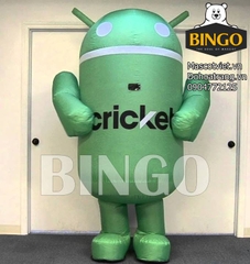 Mascot hơi robot Android