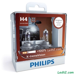 Đèn pha Halogen Philips Xtreme Vision +100%