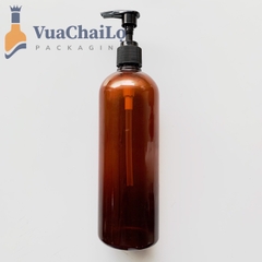 Chai nhựa PET vòi bơm 500ml