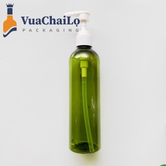 Chai nhựa PET vòi bơm 300ml dáng cao