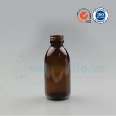 Chai thủy tinh Siro, Syrup 150ml với cổ 28mm