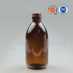 Chai thủy tinh Siro, Syrup 250ml với cổ 28mm