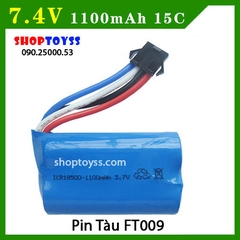 Pin Sạc 7.4V 1100 Mah Tàu UDI