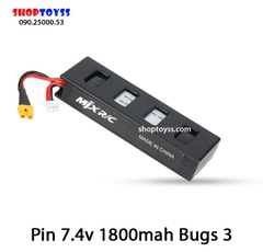 Pin 7.4 v 1800 mah cho máy bay bugs 3 brushless