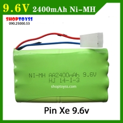 Pin sạc 9.6v 2400 mah dung lượng lớn ni-cd battery