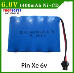 Pin sạc 6v 1400mah dung lượng lớn