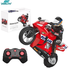 Xe Mô Tô 2 bánh Tự Cân Bằng 1/16 STUNT MOTORCYCLE 2.4GHz