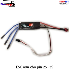 ESC 40A máy bay cánh bằng F22 Su27 ESC09