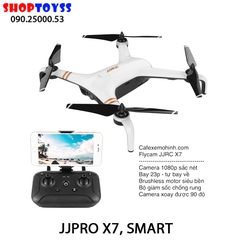 Flycam C - FLY ZHI ( JJPRO X7, SMART ), Động Cơ Không Chổi Than, Bay 25 Phút, Tầm Xa 800m, 2 GPS, Camera Full HD 1080P FPV 400m.