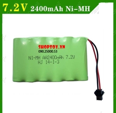 Pin 7.2 v 2400mah xe điều khiển từ xa