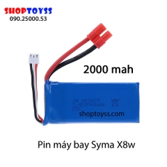 Pin syma X8 X8W 7.4v 2000mah