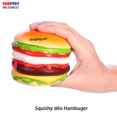 Squishy bánh hamburger lớn