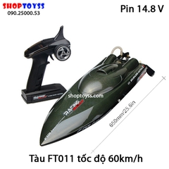 Tàu Đua Điều Khiển Từ Xa FT011 60km Không Chổi Than