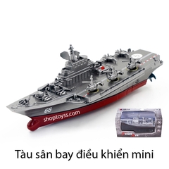 Tàu sân bay điều khiển mini uss rc boat