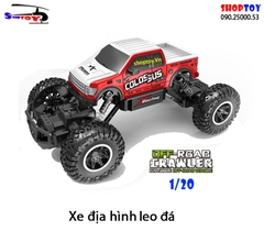 Xe địa hình điều khiển monter 1-20 rock crawler 2wd 1020