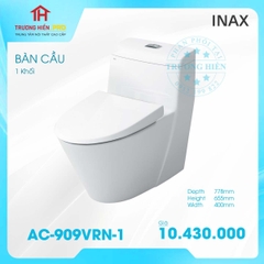 BÀN CẦU 1 KHỐI INAX AC-909VRN-1