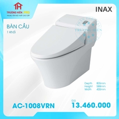 BÀN CẦU 1 KHỐI INAX AC-1008VRN