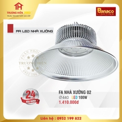 ĐÈN PHA LED NHÀ XƯỞNG BANACO 02 100W