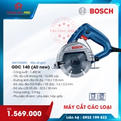 MÁY CẮT GẠCH BOSCH GDC 140 (ALL NEW)