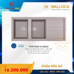  CHẬU RỬA  ĐÁ MALLOCA TORTORA K-50043