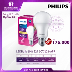  ĐÈN LED BULB PHILIPS MYCARE G9 10W E27 1CT/12 9 APR