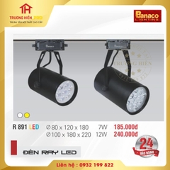 ĐÈN THANH RAY BANACO R 891 LED 12W ĐEN