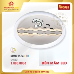 ĐÈN MÂM LED  BANACO MMC 1524