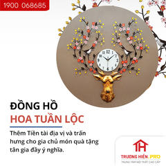 Đồng hồ trang trí HUFA - ĐH 911