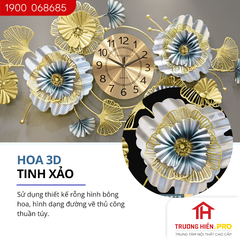 Đồng hồ trang trí HUFA - ĐH 2911