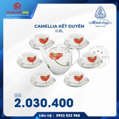 BỘ TRÀ- CÀ PHÊ CAMELLIA KẾT DUYÊN 0.8L MINH LONG