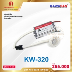 CÔNG TẮC CẢM ỨNG HỒNG NGOẠI ÂM TRẦN KW-320 KAWASAN