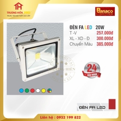 ĐÈN PHA LED  BANACO 20W XL- XD- Đ