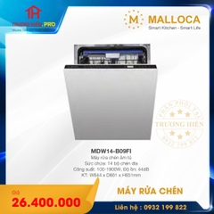 MÁY RỬA CHÉN ÂM TỦ MALLOCA MDW14-B09FI