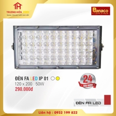 ĐÈN PHA LED IP 01 BANACO 50W