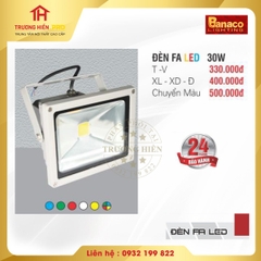 ĐÈN PHA LED  BANACO 30W T-V