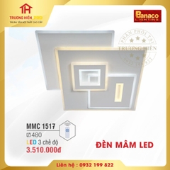 ĐÈN MÂM LED BANACO MMC 1517 